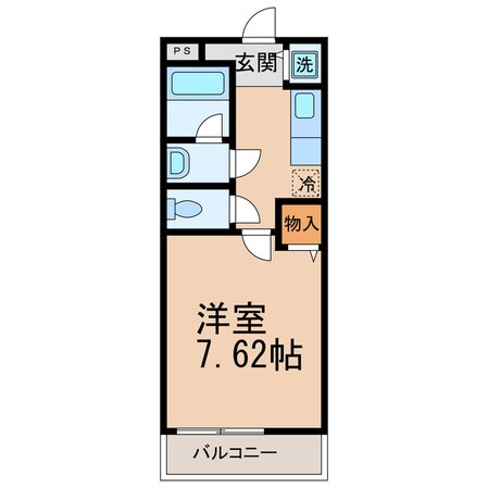 フジパレス秋月３３の物件間取画像